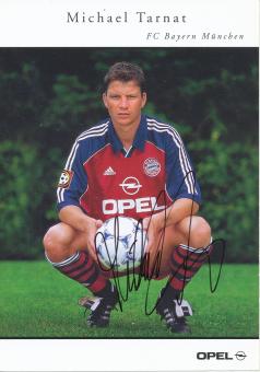 Michael Tarnat  1999/2000  FC Bayern München Fußball Autogrammkarte original signiert 