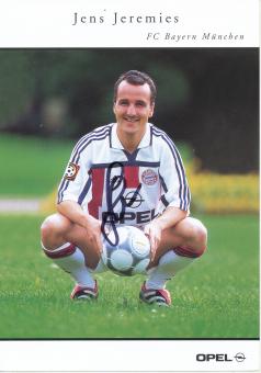 Jens Jeremies  2000/2001  FC Bayern München Fußball Autogrammkarte original signiert 