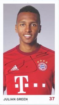 Julian Green  2015/2016  FC Bayern München Fußball Autogrammkarte original signiert 