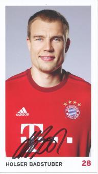 Holger Badstuber  2015/2016  FC Bayern München Fußball Autogrammkarte original signiert 