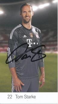 Tom Starke   2014/2015  FC Bayern München Fußball Autogrammkarte original signiert 