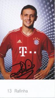 Rafinha   2011/2012  FC Bayern München Fußball Autogrammkarte original signiert 