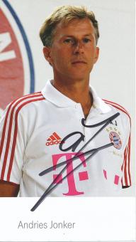 Andries Jonker   2011/2012  FC Bayern München Fußball Autogrammkarte original signiert 