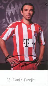 Danijel Pranjic   2010/2011  FC Bayern München Fußball Autogrammkarte original signiert 