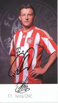 Ivica Olic   2010/2011  FC Bayern München Fußball Autogrammkarte original signiert 