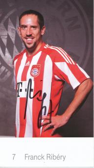 Franck Ribery   2010/2011  FC Bayern München Fußball Autogrammkarte original signiert 