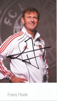 Frans Hoek   2010/2011  FC Bayern München Fußball Autogrammkarte original signiert 