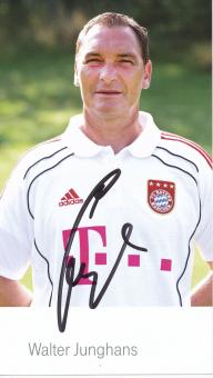 Walter Junghans AK FC Bayern München 2019-20 Autogrammkarte original signiert 