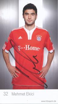 Mehmet Ekici   2019/2010  FC Bayern München Fußball Autogrammkarte original signiert 
