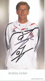 Andries Jonker  2009/2010  FC Bayern München Fußball Autogrammkarte original signiert 