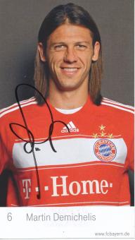 Martin Demichelis  2008/2009  FC Bayern München Fußball Autogrammkarte original signiert 