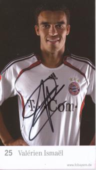 Valerien Ismael  2006/2007  FC Bayern München Fußball Autogrammkarte original signiert 