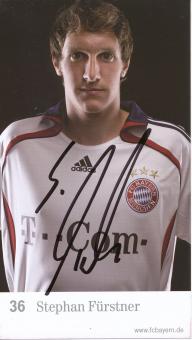 Stephan Fürstner  2006/2007  FC Bayern München Fußball Autogrammkarte original signiert 