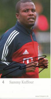 Sammy Kuffour  2002/2003  FC Bayern München Fußball Autogrammkarte original signiert 