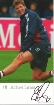 Michael Tarnat  2002/2003  FC Bayern München Fußball Autogrammkarte original signiert 