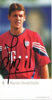 Martin Demichelis  2003/2004  FC Bayern München Fußball Autogrammkarte original signiert 