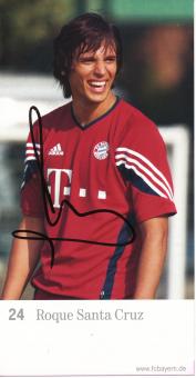 Roque Santa Cruz   2003/2004  FC Bayern München Fußball Autogrammkarte original signiert 