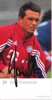 Piotr Trochowski   2003/2004  FC Bayern München Fußball Autogrammkarte original signiert 