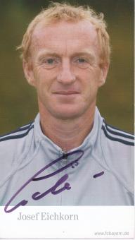 Josef Eichkorn  2004/2005  FC Bayern München Fußball Autogrammkarte original signiert 