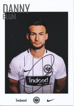 Danny Blum  Eintracht Frankfurt 2017/2018 Fußball Autogrammkarte original signiert 
