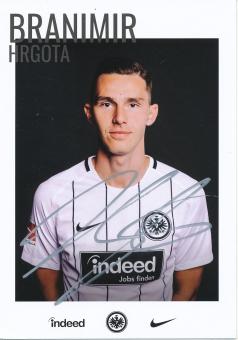 Branimir Hrgota   Eintracht Frankfurt 2017/2018 Fußball Autogrammkarte original signiert 