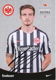 Bastian Ocipka  2016/2017  Eintracht Frankfurt Fußball Autogrammkarte original signiert 