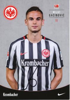 Mijat Gacinovic  2016/2017  Eintracht Frankfurt Fußball Autogrammkarte original signiert 