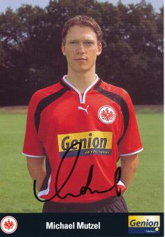 Michael Mutzel  2000/2001  Eintracht Frankfurt Fußball Autogrammkarte original signiert 