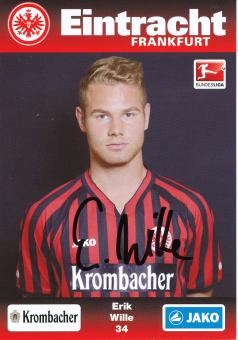 Erik Wille  2012/2013  Eintracht Frankfurt Fußball Autogrammkarte original signiert 