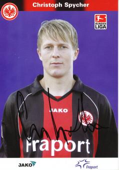 Christoph Spycher  2006/2007  Eintracht Frankfurt Fußball Autogrammkarte original signiert 