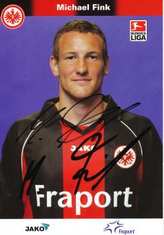 Michael Fink  2006/2007  Eintracht Frankfurt Fußball Autogrammkarte original signiert 