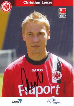 Christian Lenze  2005/2006  Eintracht Frankfurt Fußball Autogrammkarte original signiert 