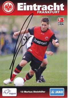 Markus Steinhöfer  2009/2010  Eintracht Frankfurt Fußball Autogrammkarte original signiert 