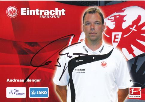 Andreas Menger  2010/2011  Eintracht Frankfurt Fußball Autogrammkarte original signiert 