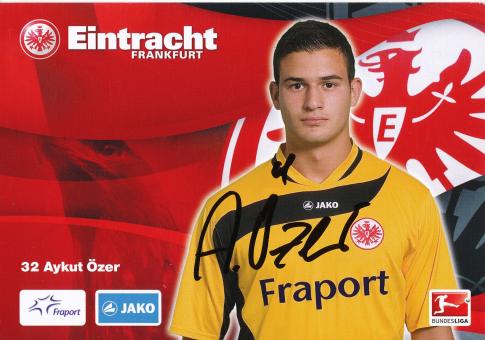 Aykut Özer   2010/2011  Eintracht Frankfurt Fußball Autogrammkarte original signiert 