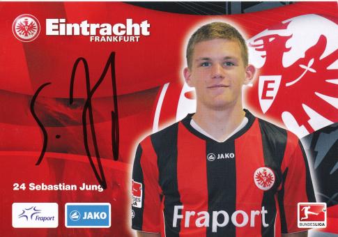 Sebastian Jung  2010/2011  Eintracht Frankfurt Fußball Autogrammkarte original signiert 
