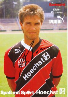 Dieter Kitzmann  1987/1988  Eintracht Frankfurt Fußball Autogrammkarte original signiert 