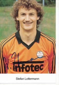 Stefan Lottermann  1981/1982  Eintracht Frankfurt Fußball Autogrammkarte original signiert 