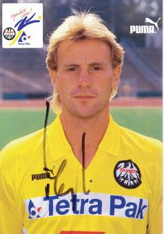 Manfred Binz  1993/1994  Eintracht Frankfurt Fußball Autogrammkarte original signiert 