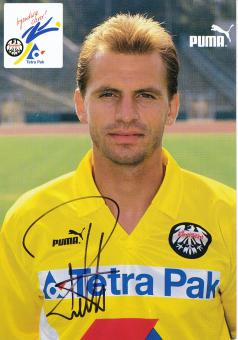 Dietmar Roth  1993/1994  Eintracht Frankfurt Fußball Autogrammkarte original signiert 