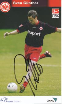 Sven Günther  2003/2004  Eintracht Frankfurt Fußball Autogrammkarte original signiert 
