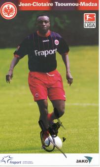 Jean Clotaire Tsoumou Madza  2003/2004  Eintracht Frankfurt Fußball Autogrammkarte original signiert 