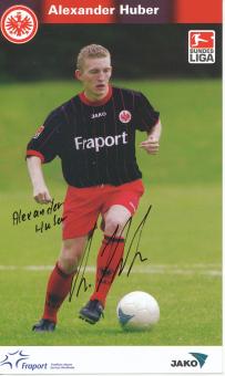 Alexander Huber  2003/2004  Eintracht Frankfurt Fußball Autogrammkarte original signiert 