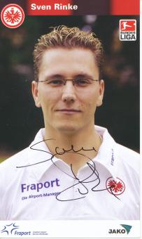 Sven Rinke  2003/2004  Eintracht Frankfurt Fußball Autogrammkarte original signiert 
