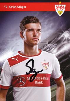 Kevin Stöger  2012/2013 VFB Stuttgart II  Fußball Autogrammkarte original signiert 