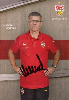 Michael Meusch  2015/2016 VFB Stuttgart Fußball Autogrammkarte original signiert 