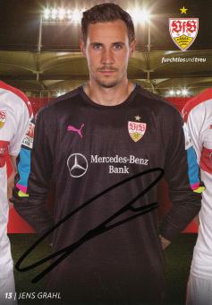 Jens Grahl  2015/2016 VFB Stuttgart Fußball Autogrammkarte original signiert 