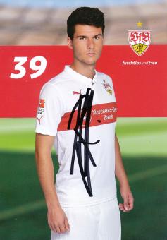 Robin Yalcin  2014/2015 VFB Stuttgart Fußball Autogrammkarte original signiert 