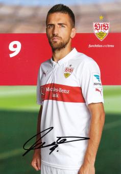 Vedad Ibisevic  2014/2015 VFB Stuttgart Fußball Autogrammkarte original signiert 