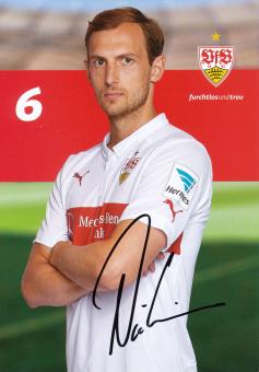 Georg Niedermeier  2014/2015 VFB Stuttgart Fußball Autogrammkarte original signiert 